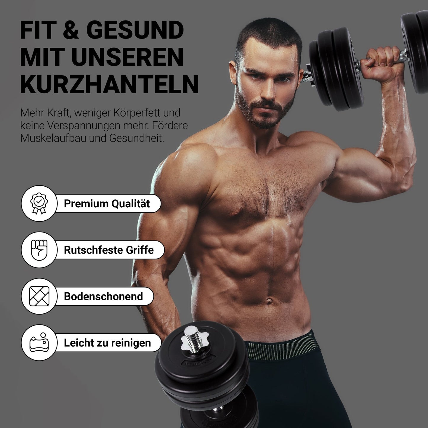 Kurzhantel Set Kunststoff
