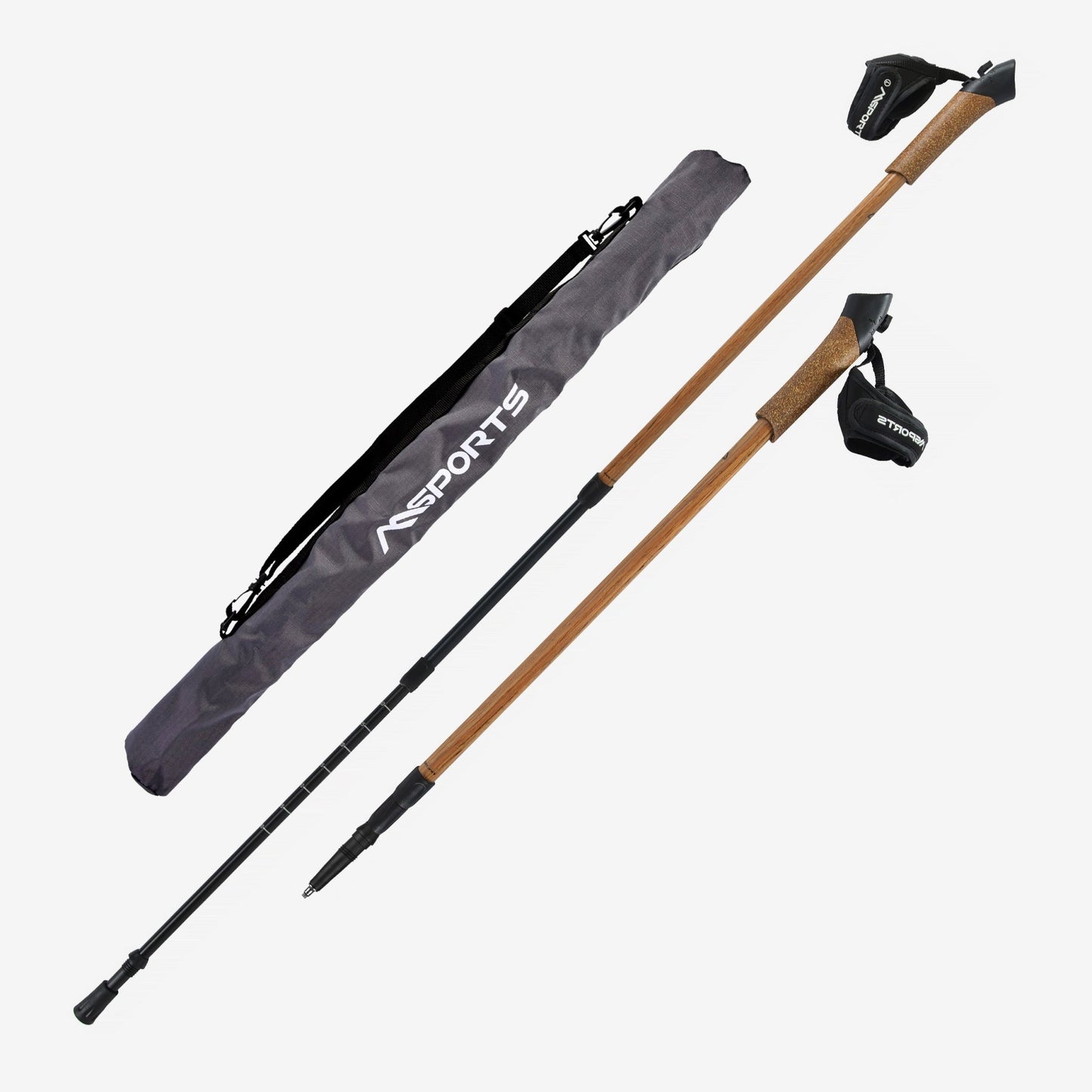 Nordic Walking Stöcke Holz