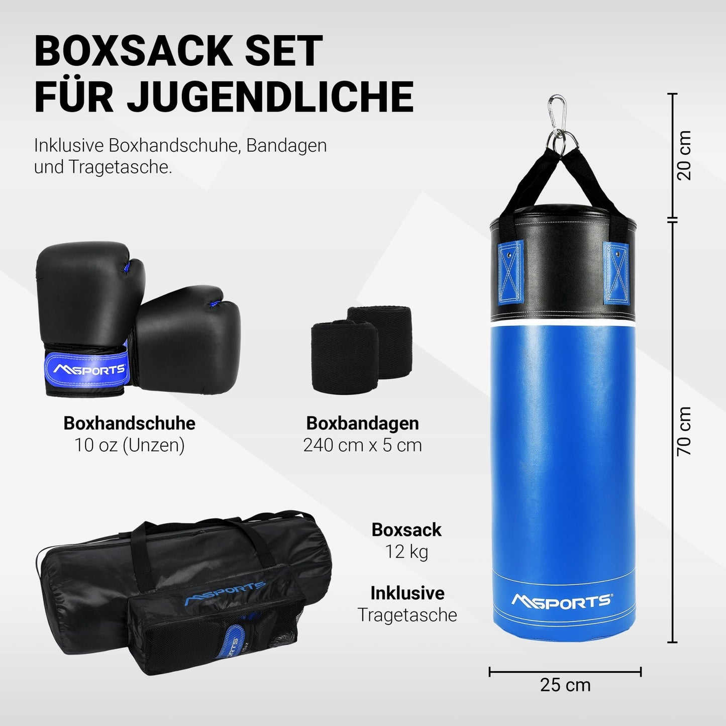 Boxsack Set Jugendliche