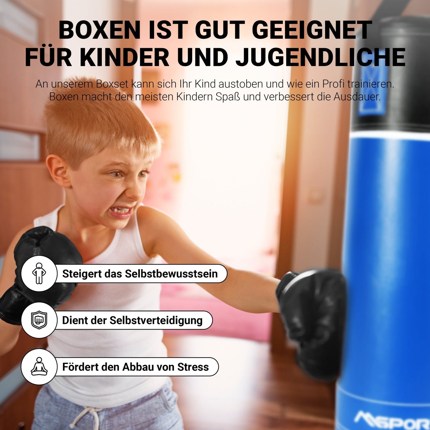 Boxsack Set Jugendliche
