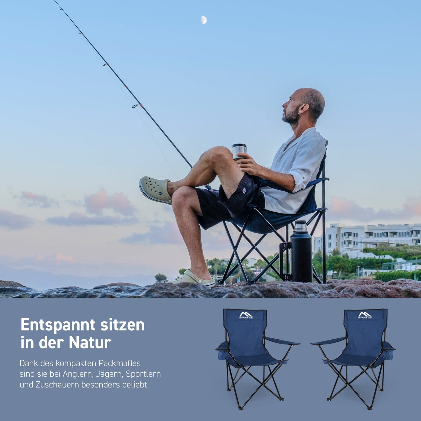 Campingstuhl 2er Set
