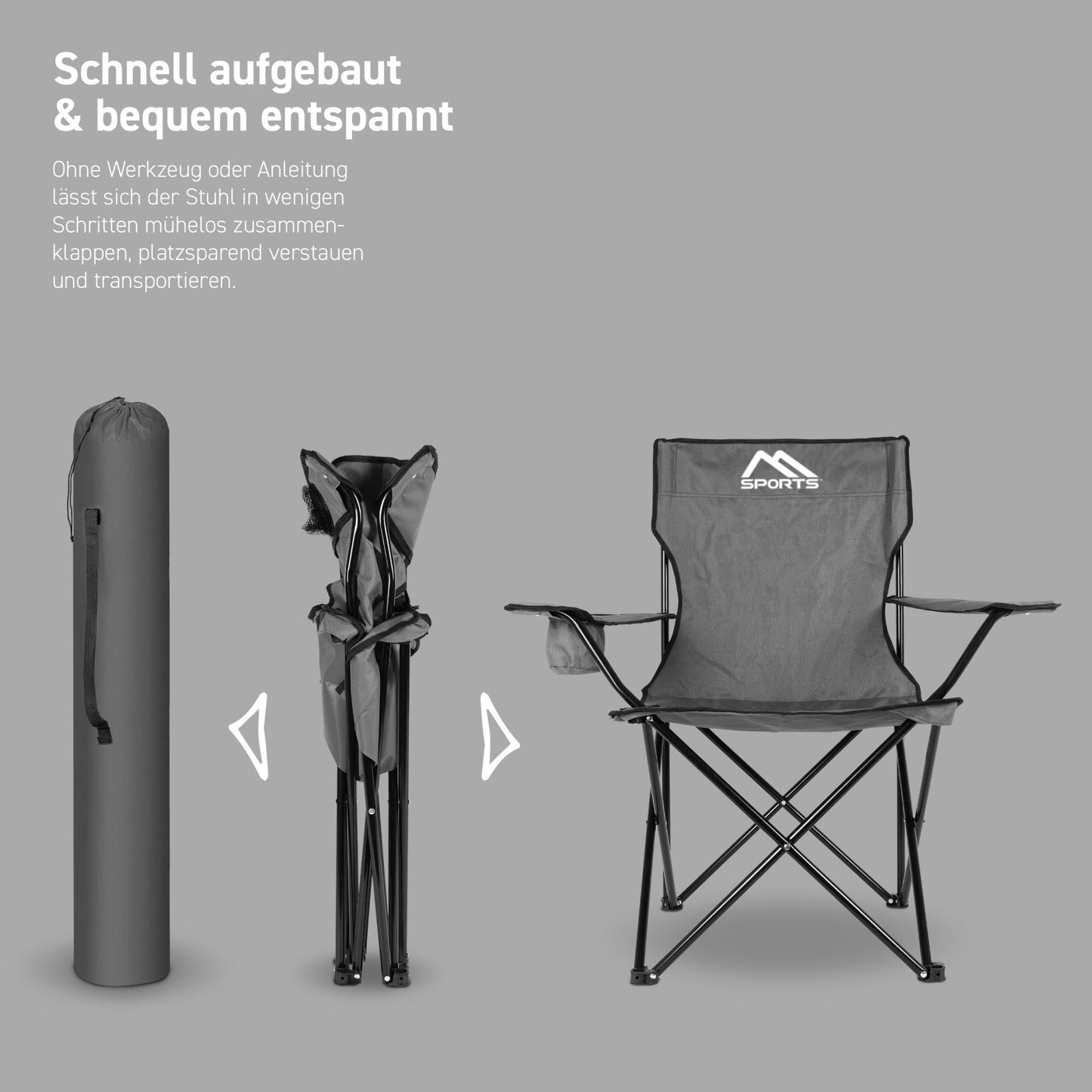 Campingstuhl 2er Set