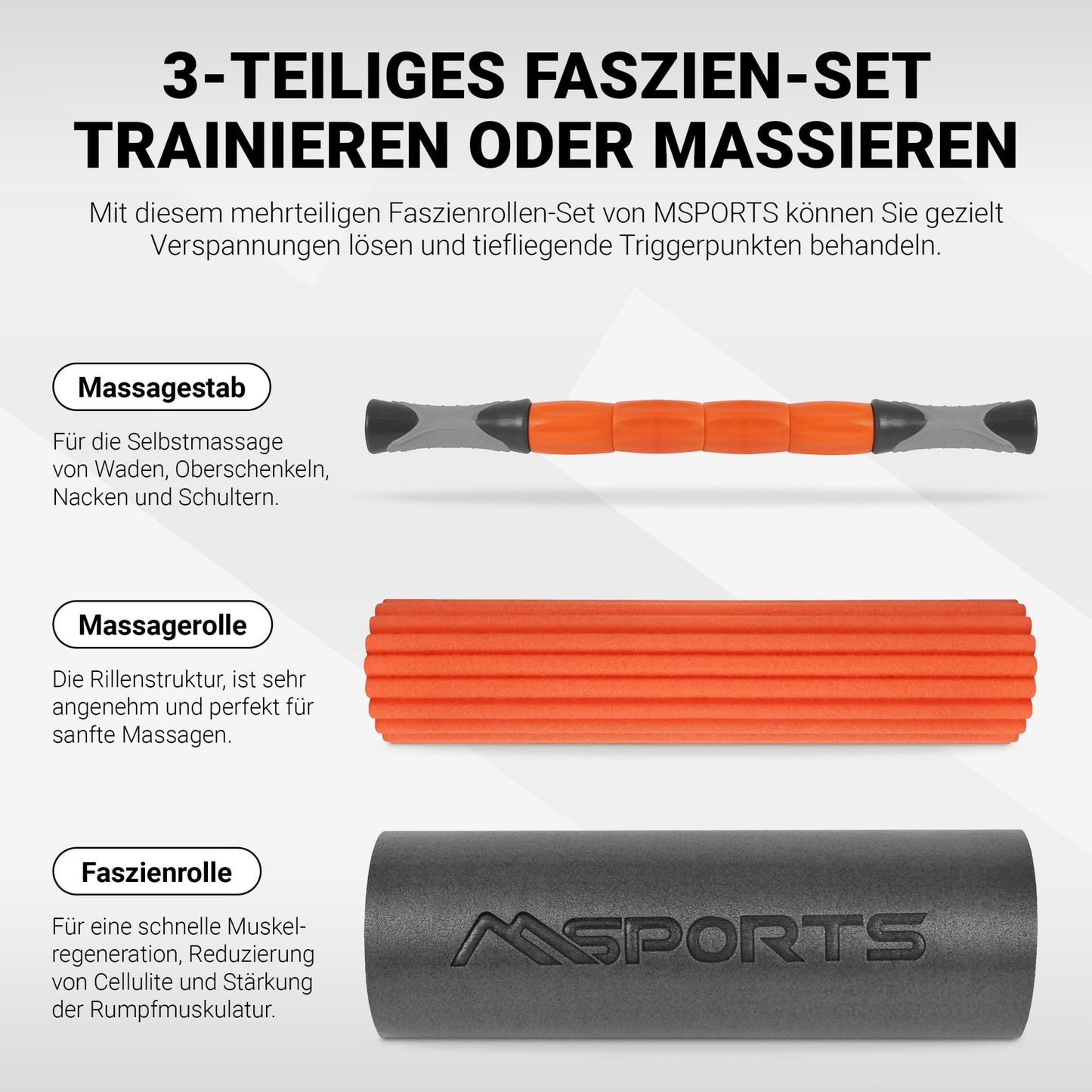 Faszien Set 3in1