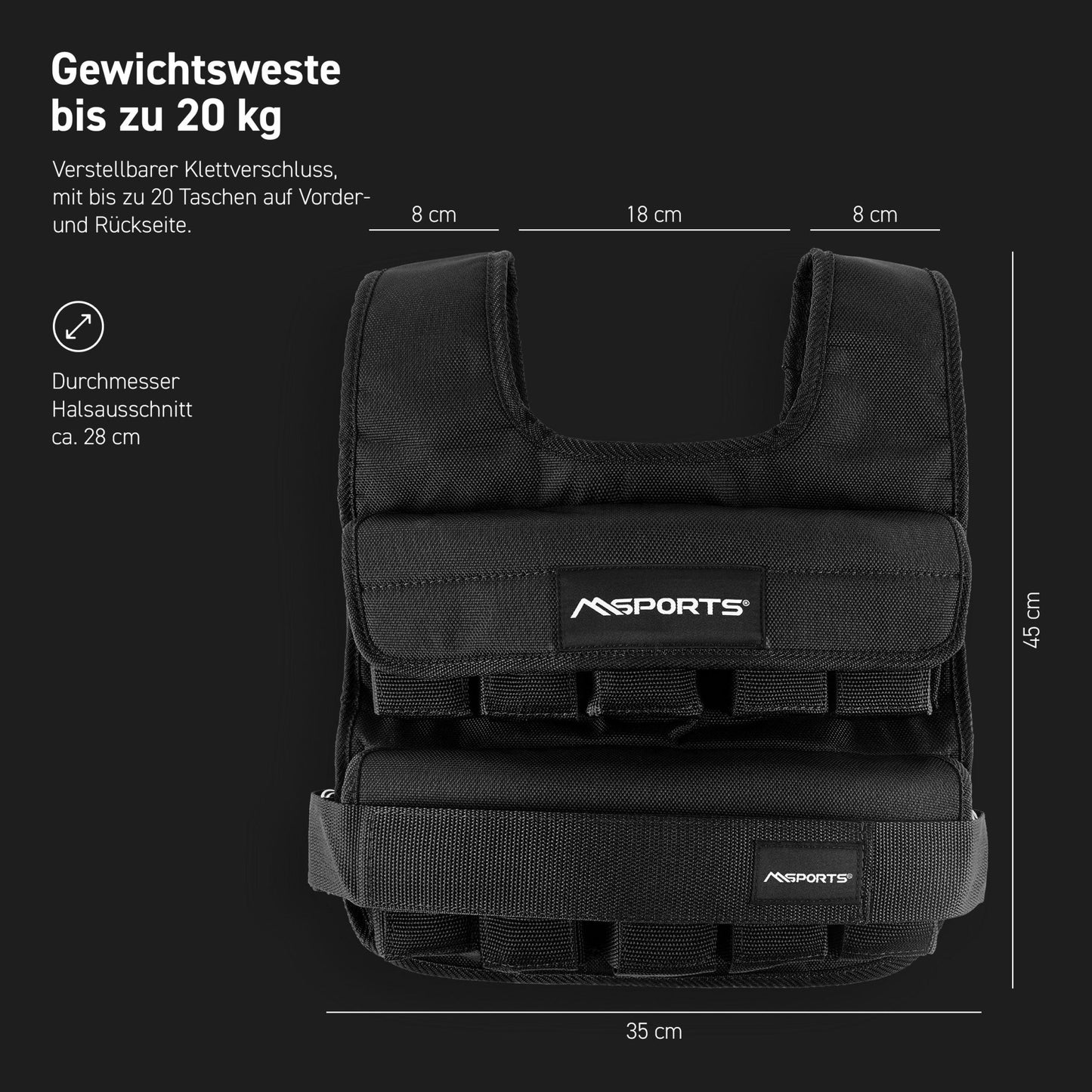 Gewichtsweste Premium
