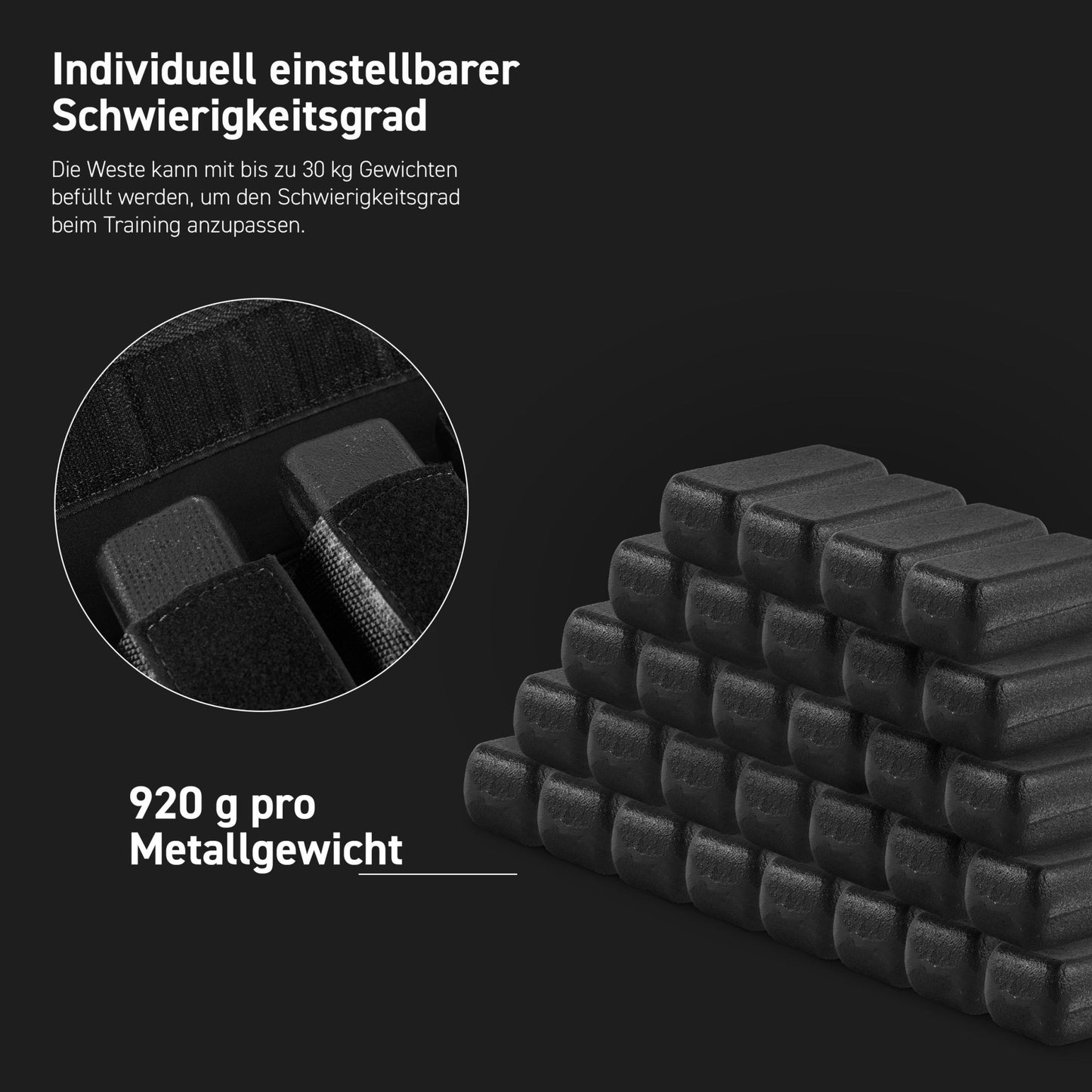 Gewichtsweste Premium