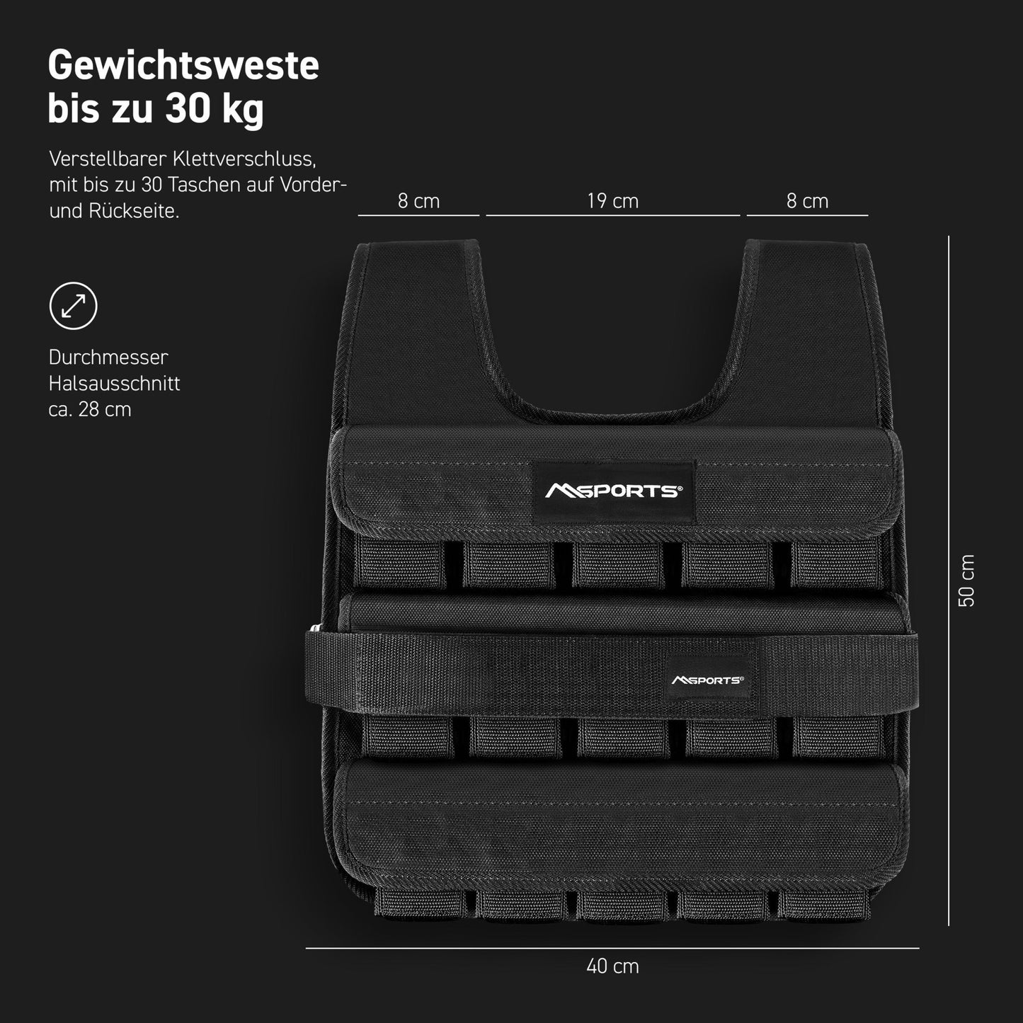 Gewichtsweste Premium