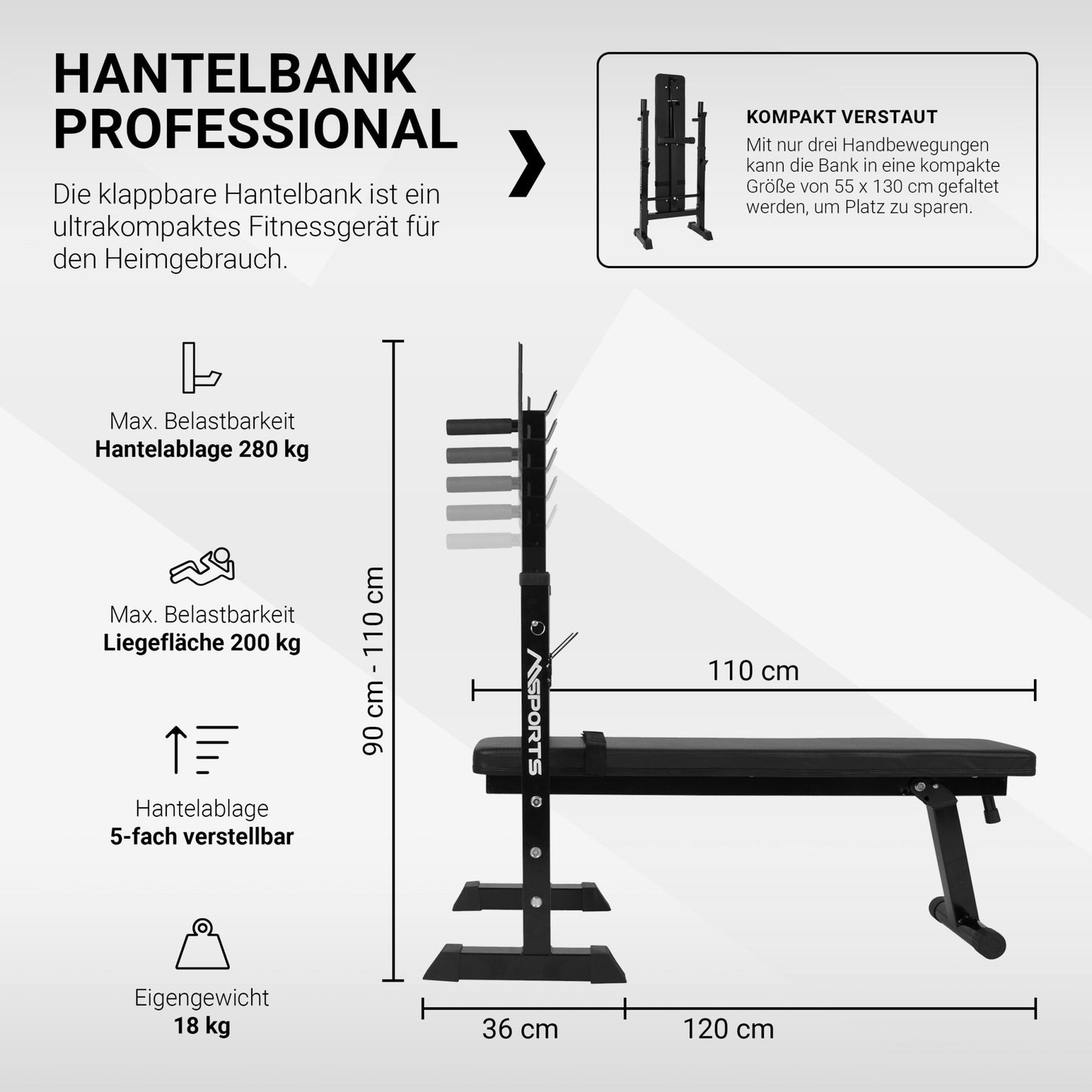 Hantelbank Professional