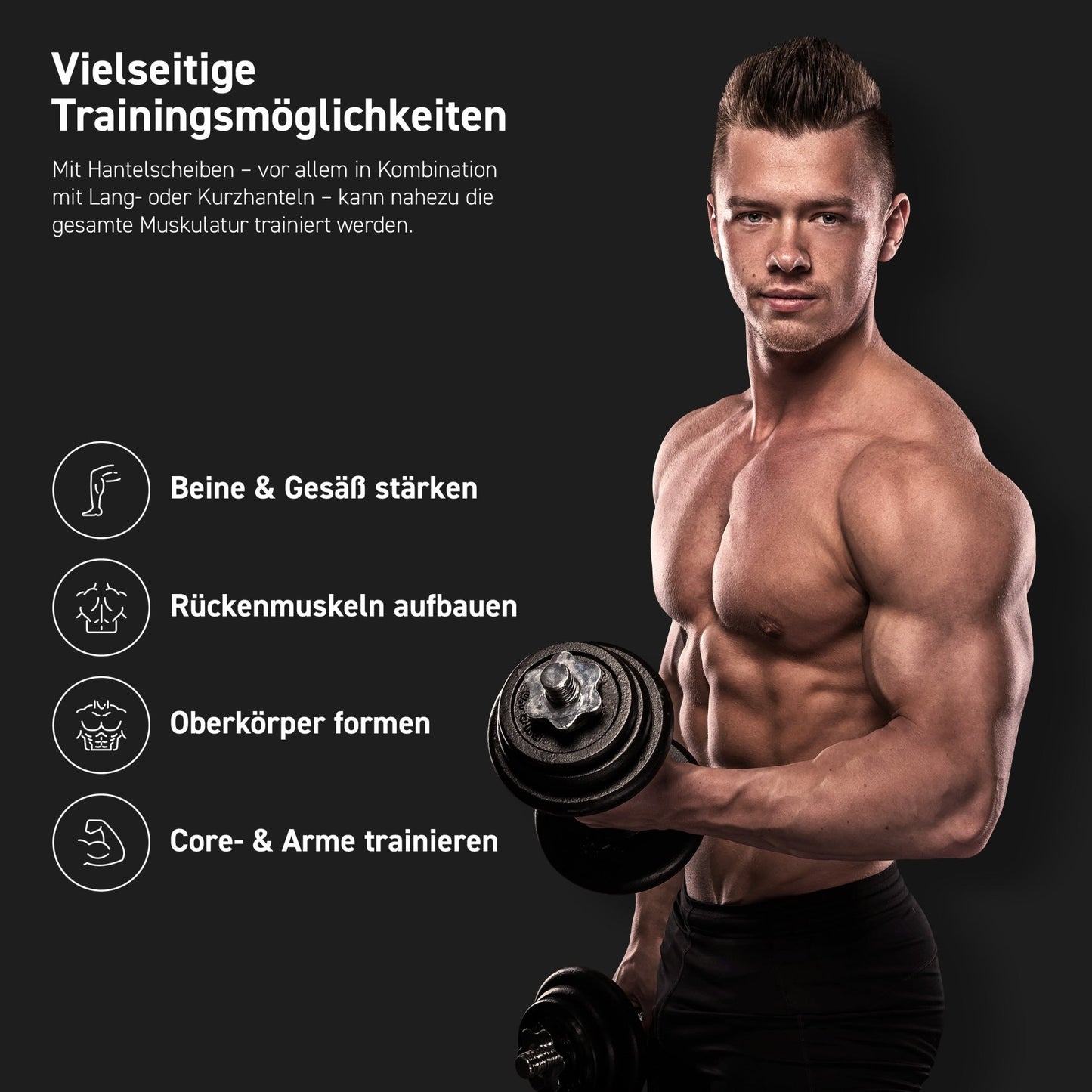 Hantelscheiben Gusseisen