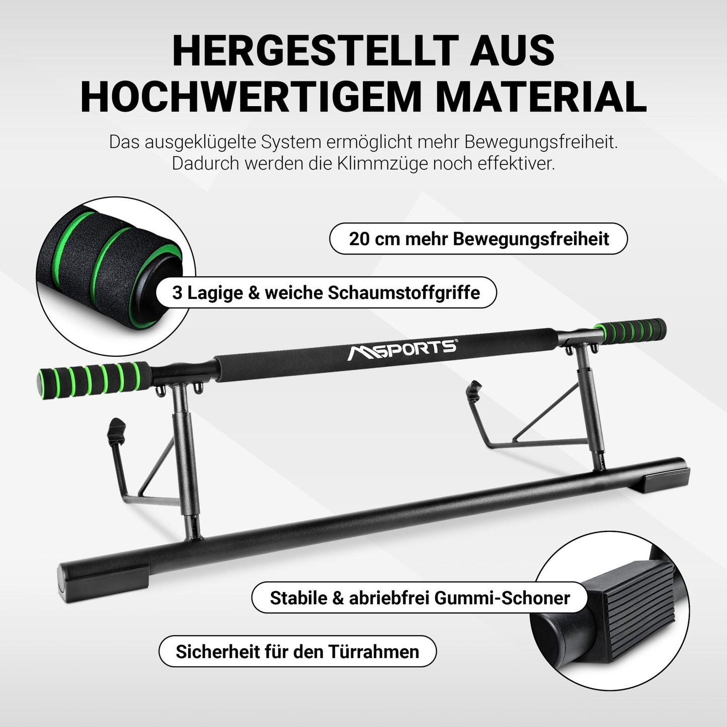 Klimmzugstange Tür