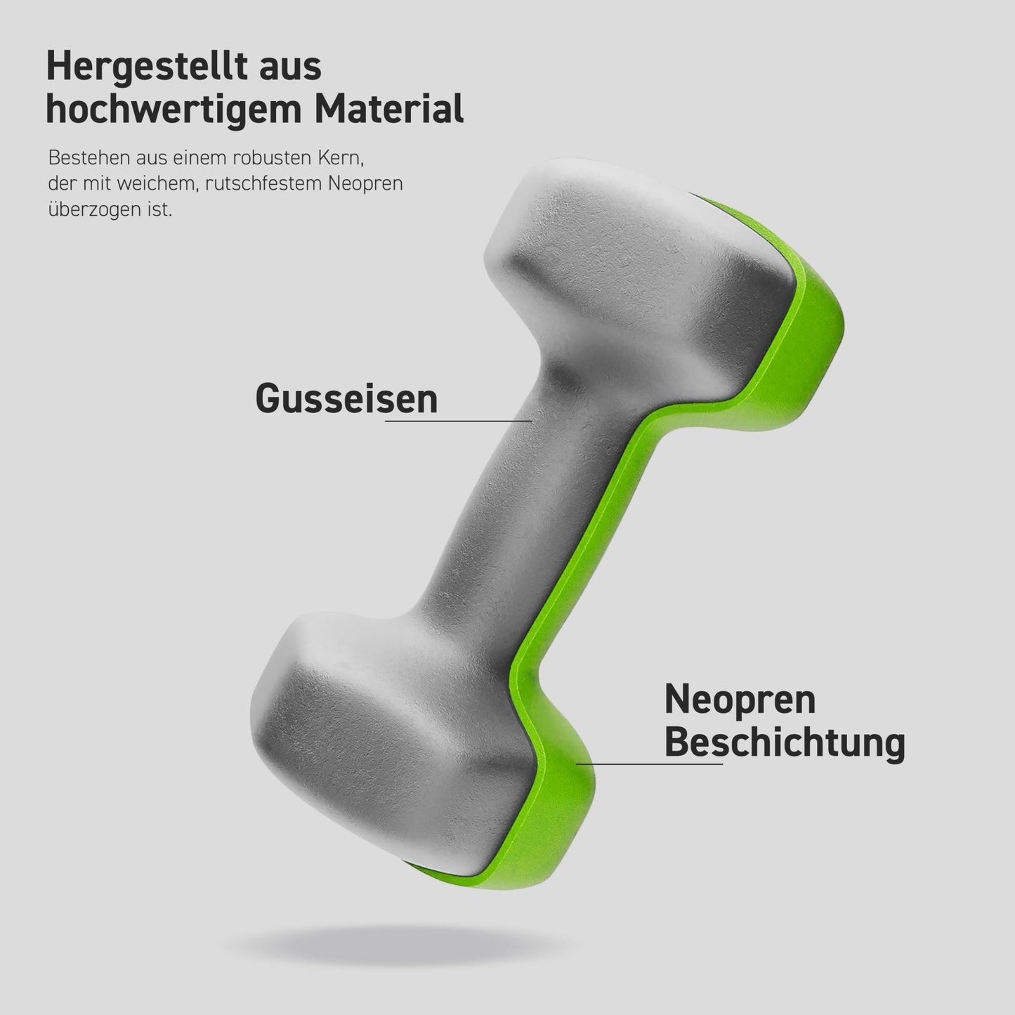 Kurzhantel Neopren