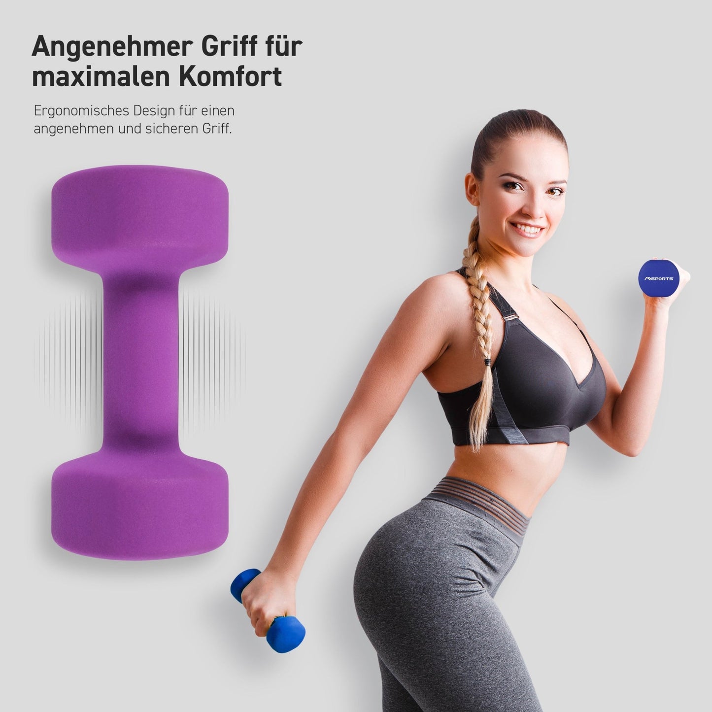 Kurzhantel Neopren