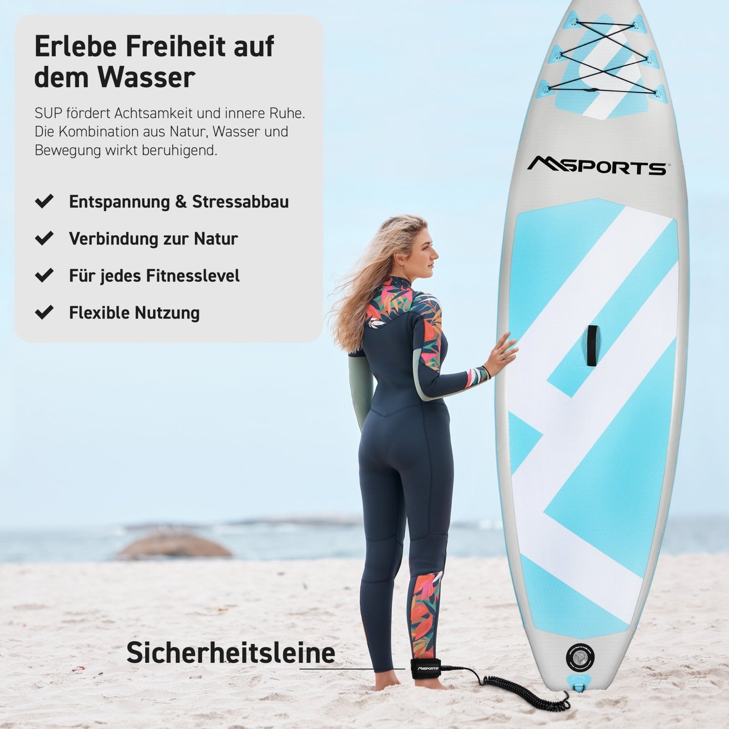 SUP Board Premium Grey