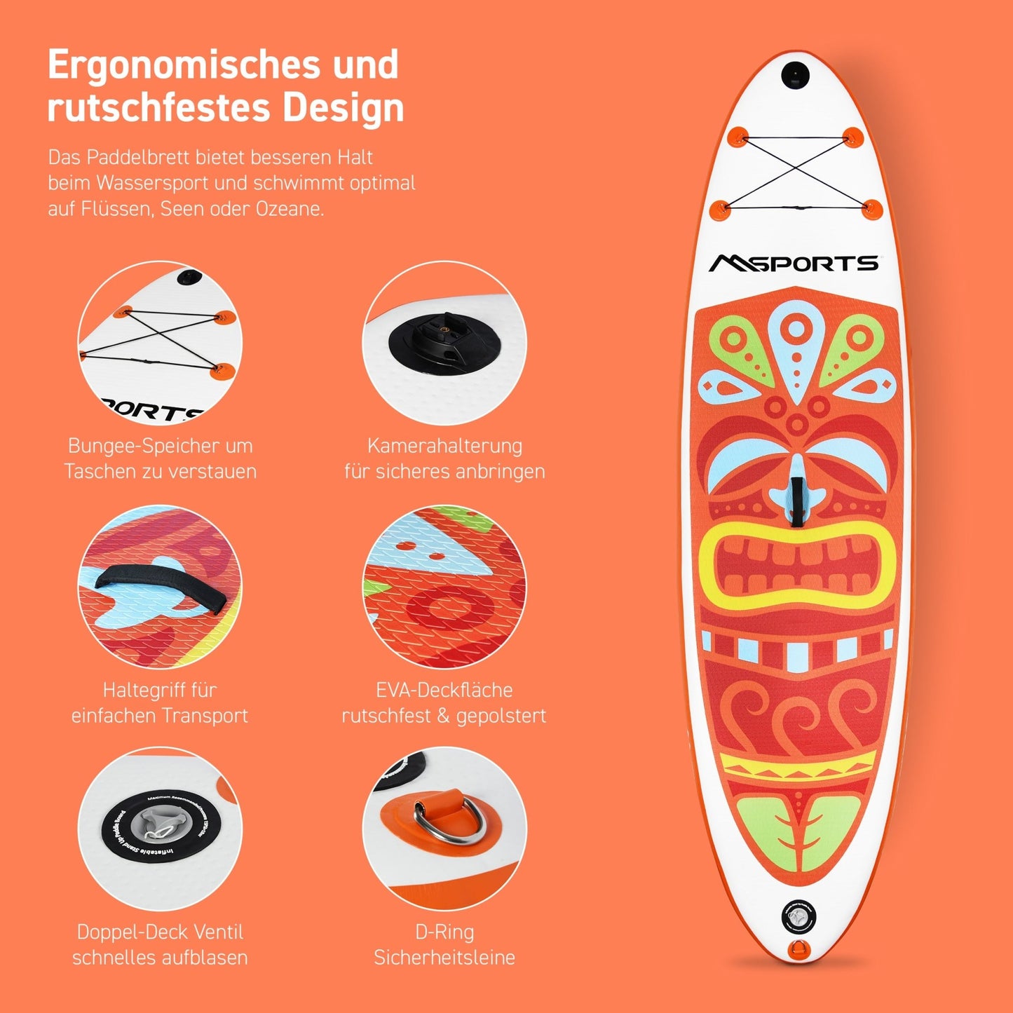 SUP Board Premium Orange