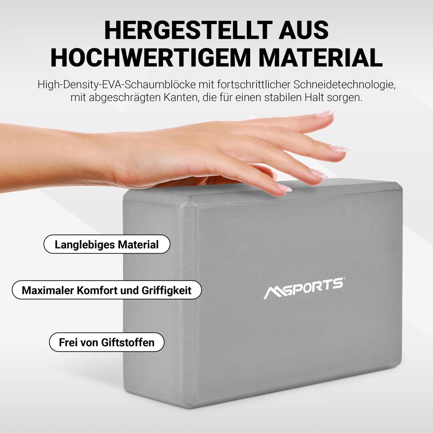 Yoga Block Premium 2er Set