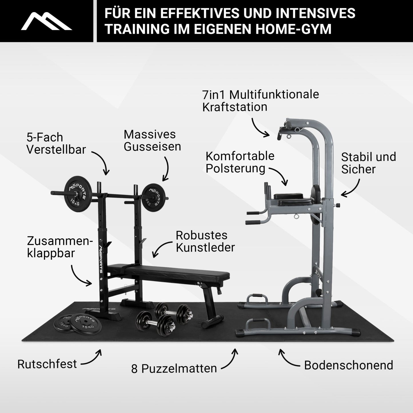 Home Gym Advanced Set