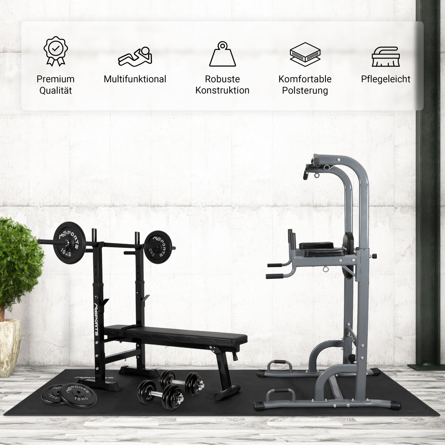 Home Gym Advanced Set