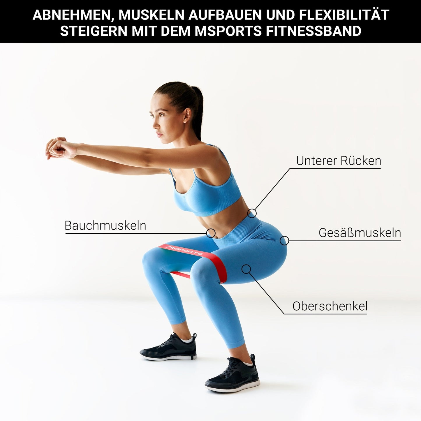 Fitnessband 4er Set