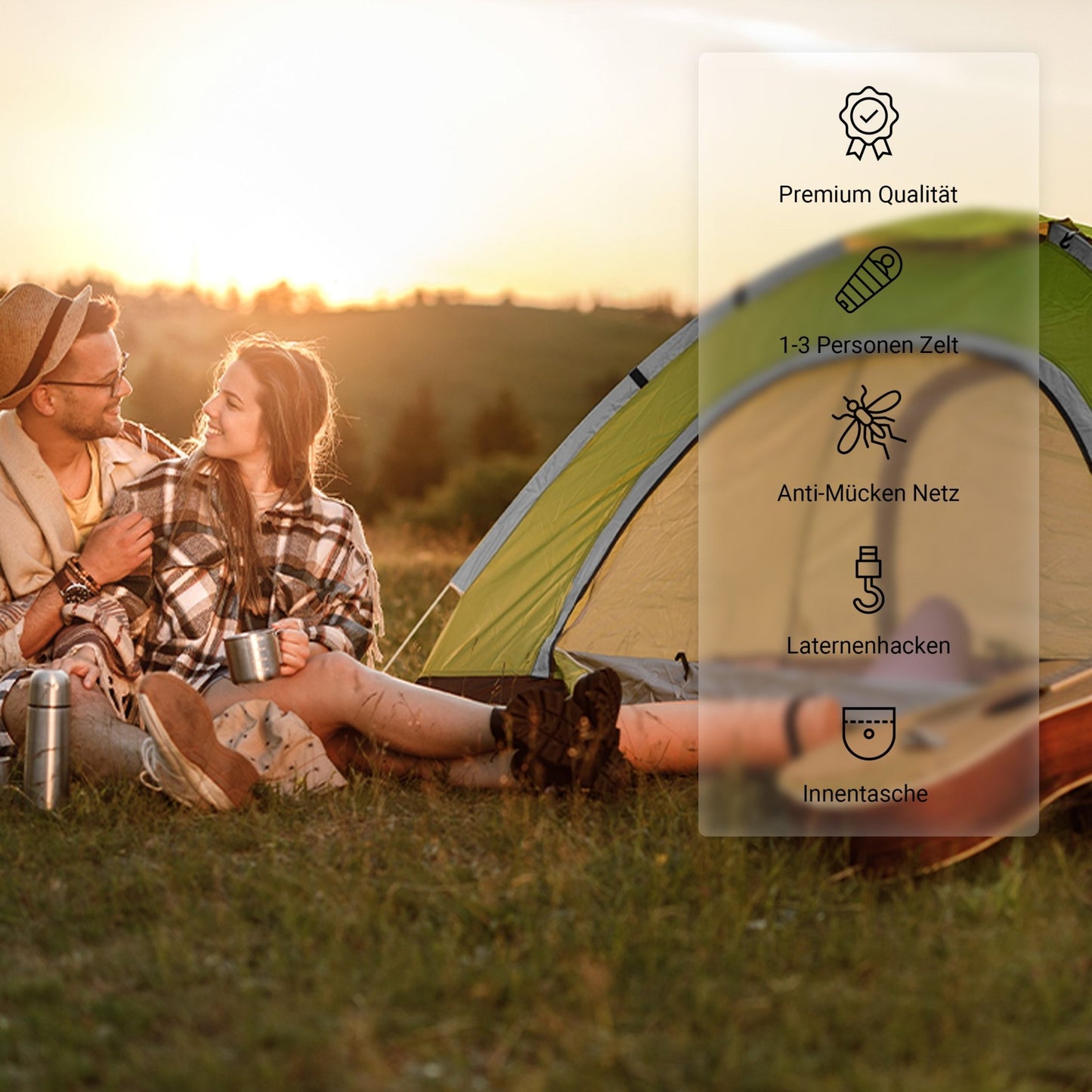 Camping Wurfzelt Premium