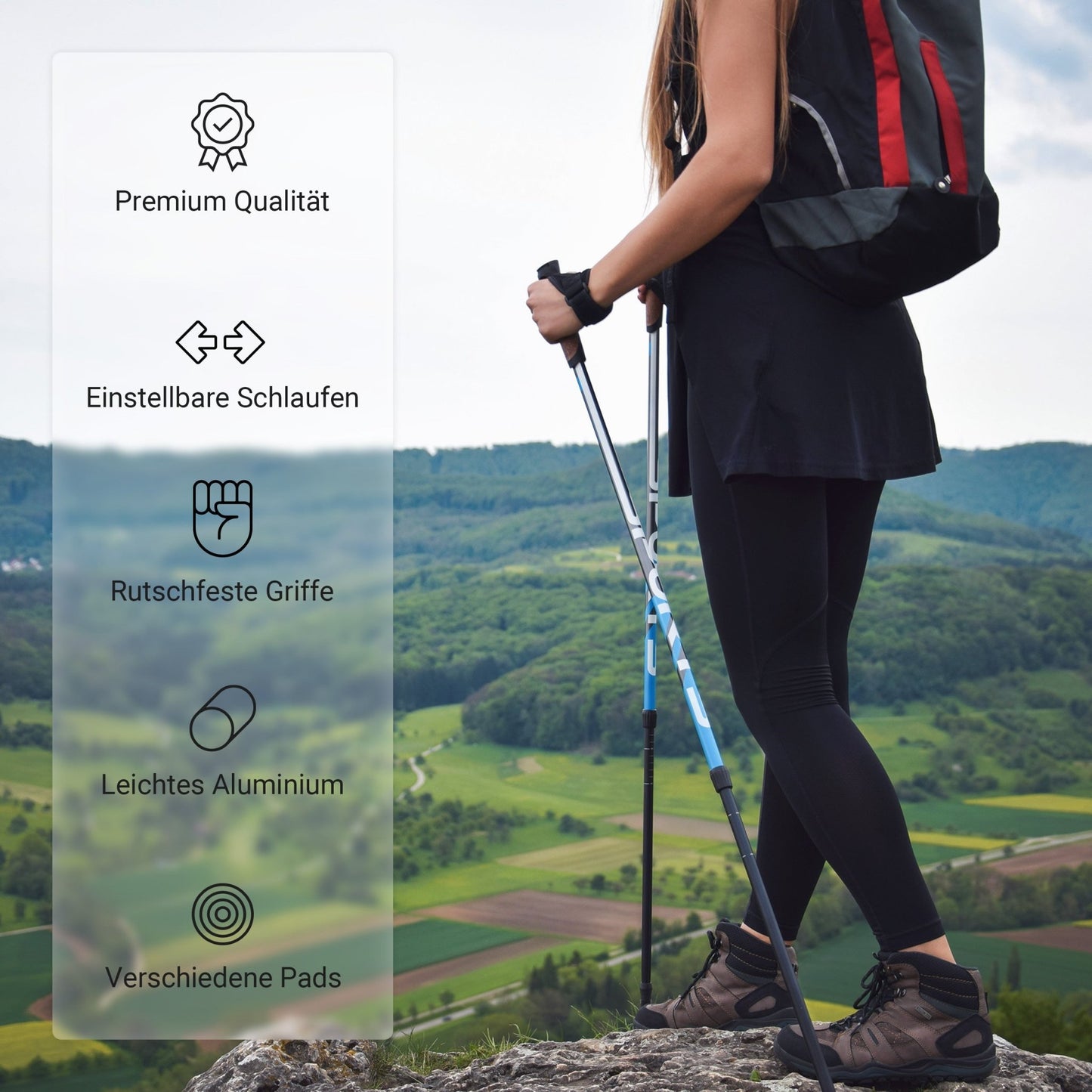 Nordic Walking Stöcke Premium