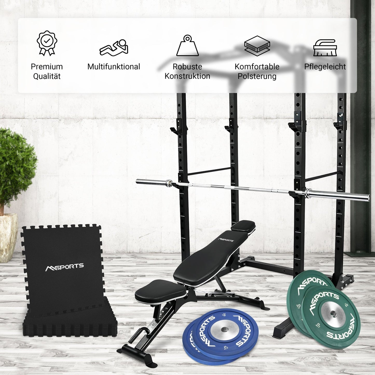 Home Gym Olympia Set
