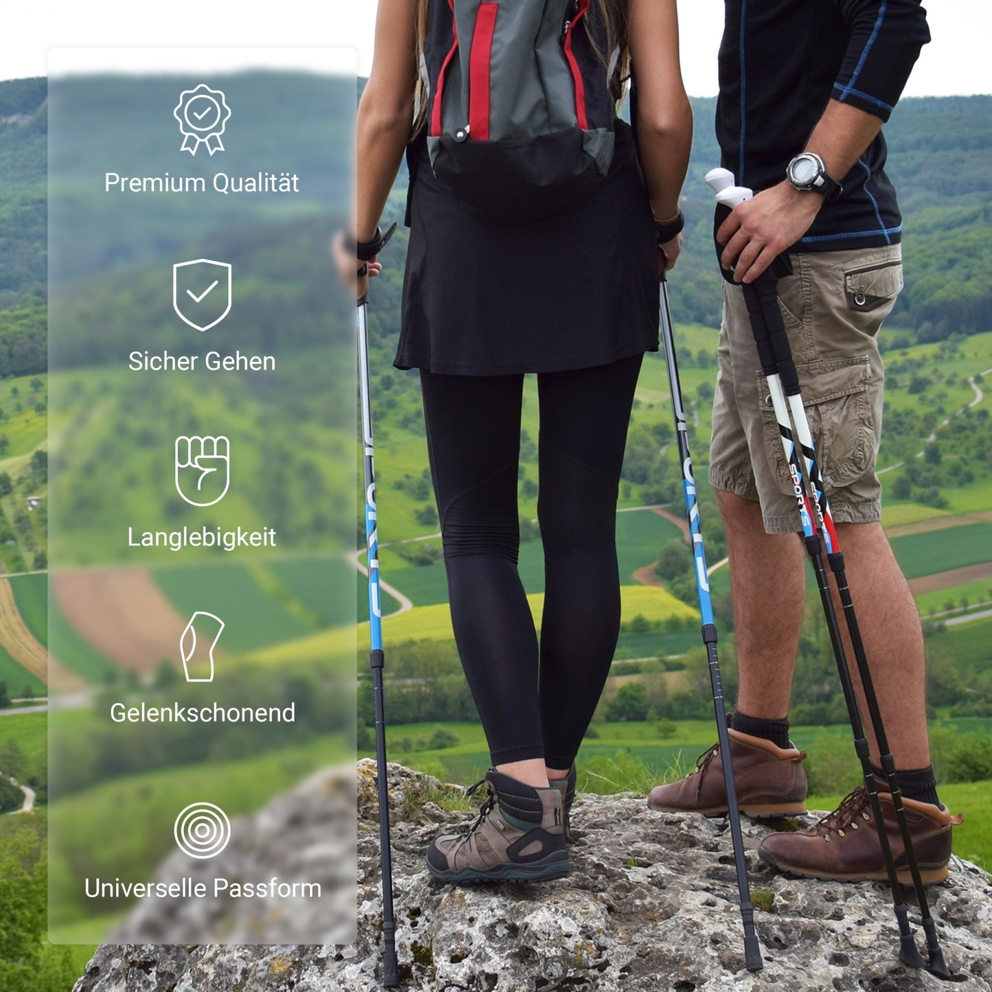 Nordic Walking Pads Asphalt