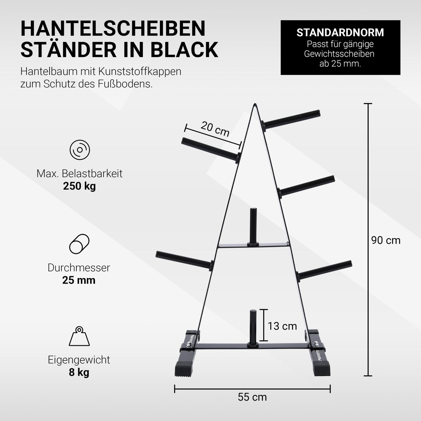 Hantelscheibenständer Premium