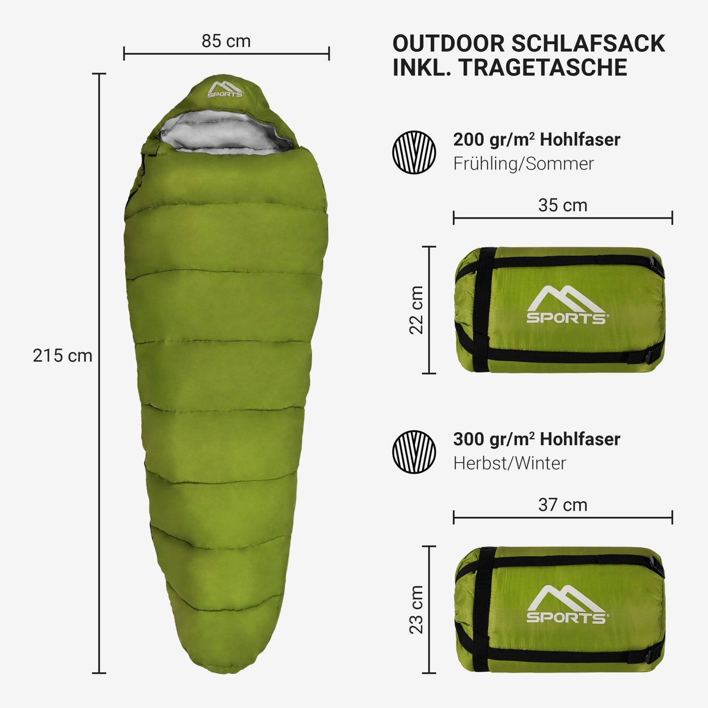 Schlafsack Premium