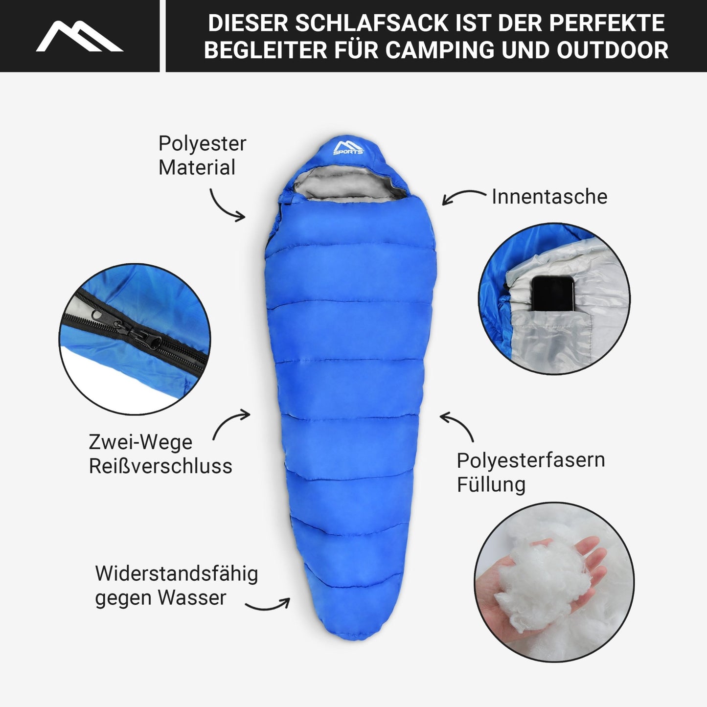 Schlafsack Premium