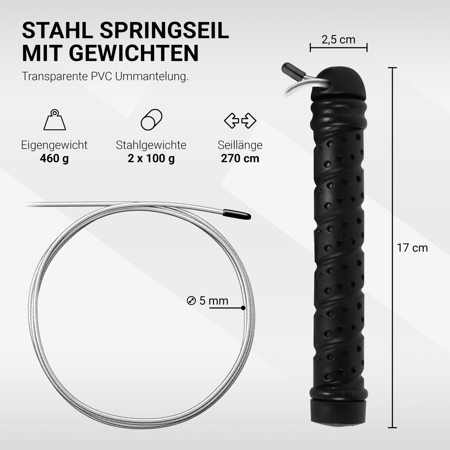 Springseil Stahl