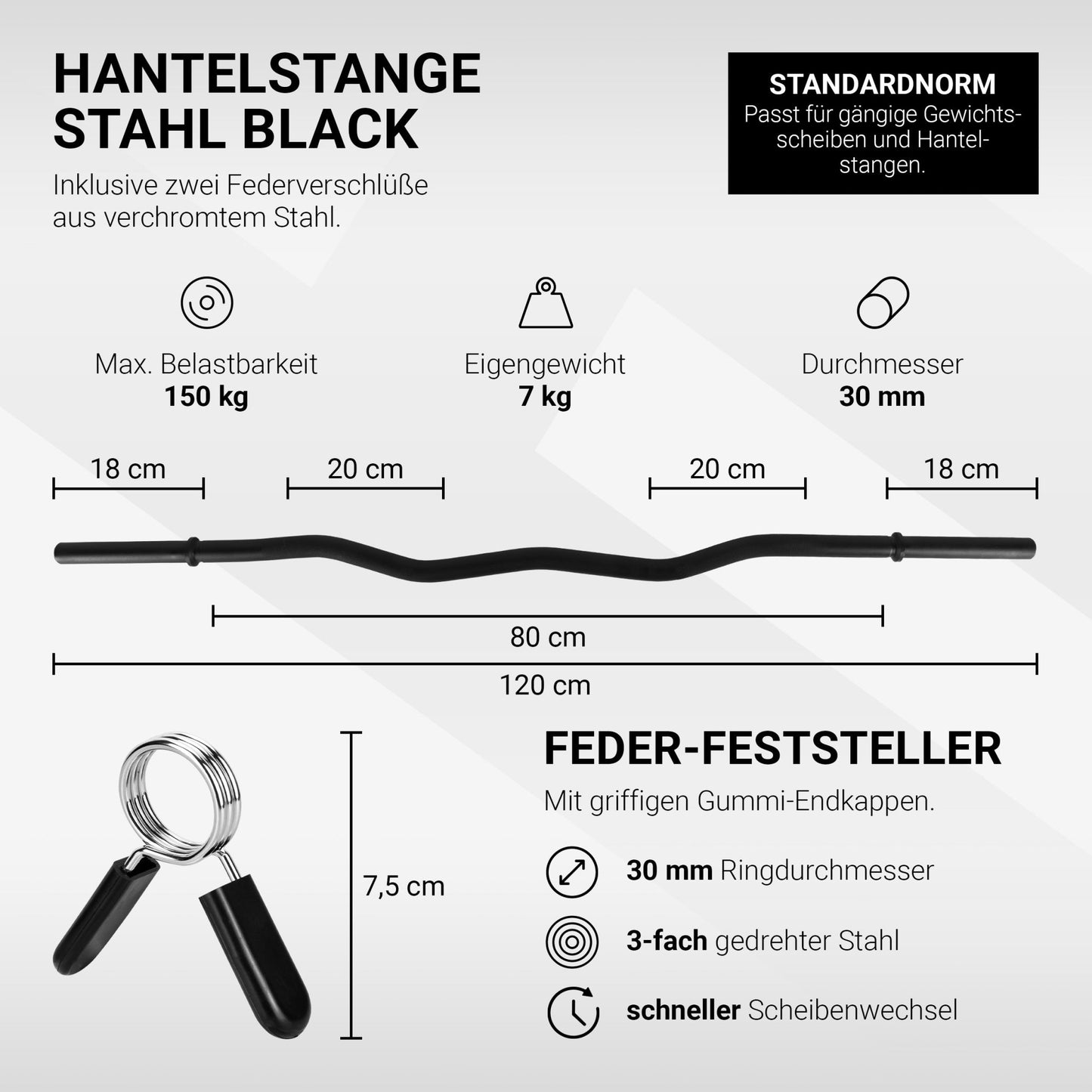 SZ Curlstange Premium